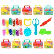 10 Maletas de Brinquedo 12 Massinhas e 6 Acessórios cada Lojista e Lembrança de Festa