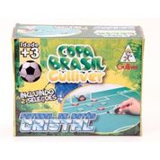 Jogo de Futebol de Botão Cristal com 2 Seleções - Brasil X Argentina - Gulliver