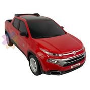 Carrinho Fiat Toro Controle Remoto Com Bateria Recarregável 1:18 Original CKS Toys
