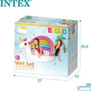 PISCINA INFLAVEL ARCO-IRIS COM COBERTURA 45L - HOBBY