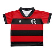 Camiseta Infantil Flamengo Sublimada Listrada - Torcida Baby