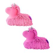 Unicórnio Mania Flofys Anti-Stress - Rosa - Dm Toys