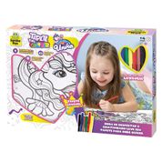 Tapete Pintura Unicórnio - Samba Toys 0921