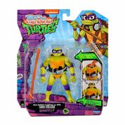 Boneco Donatello de 10cm Cabeça Retrátil As Tartarugas Ninja