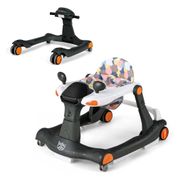 2 em 1 Baby Walker. Walker de atividade dobrável com velocidade de altura ajustável. Música. Luzes. Espelhos. Almofada