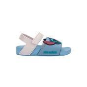 Sandália Mini Melissa Stitch Azul Flowing Sandal