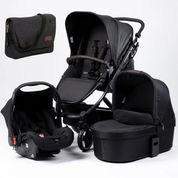CARRINHO DE BEBE COMO 4 DOLHPIN COM MOISES + BOLSA + BEBE CONFORTO  - ABC DESIGN