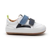 Tênis Infantil Azul e Branco Landy Tip Toey Joey