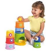 Brinquedo Didático de Empilhar Baldinho Maluco TaTeTi