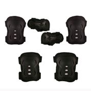 Kit de Proteção Infantil para Skate e Patins Preto (M) Bel