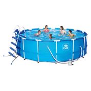 Piscina de Armação 16.000 Litros + Cobertura + Lona + Escada + Filtro 127V Bel
