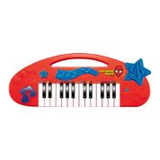 Instrumento Musical de Brinquedo - Teclado Musical - Homem Aranha - Toyng