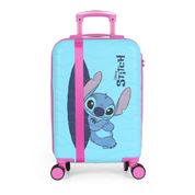 Mala de Viagem de Bordo Mochila Rodinha Rigida Stitch Luxcel