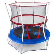 Skywalker Trampolines Mini trampolim com rede de proteção 60 polegadas azul