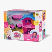 Playset e Mini Boneca - Casinha da Judy - Sala - Samba Toys