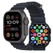 Relógio Digital Smartwatch Watch Ultra X 49mm Tela Super AMOLED Preto