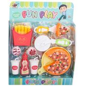 Conjunto FUN PLAY Pizza e Batata Azul