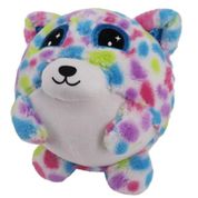 Funn BALL Colorful 15CM Bola com Pelucia Colorido BCO OLHO AZ Unitoys 2821