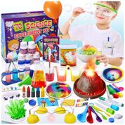 Kit Científico para Crianças 70 Experimentos de Laboratório Brinquedos Educativos Unglinga