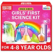 Kit de Experimentos Científicos para Meninas de 4 a 8 anos Presente de Aniversário Divertido e Educativo, Doctor Jupiter