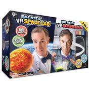 Kit de Ciência Infantil de Realidade Virtual Bill Nye e Laboratório Espacial com 154 Páginas que Ensina 50 Projetos Científicos, Abacus Brands.