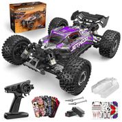 Carrinho de Controle Remoto Off Road até 67 km, h com 2 baterias Li Po, Jetwood, Vermelho