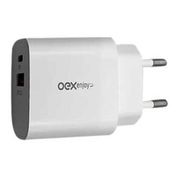 Carregador Tomada Turbo Duplo Oex Cg206 Usb 18w E Type C 20w