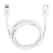 Cabo Usb-c Para Lightning 27w 1metro Branco Candy Oex Ce210
