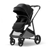 Carrinho de Bebê 2 em 1 Mompush Wiz com Assento Reversível, Preto
