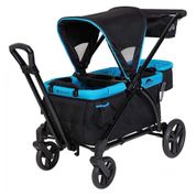 Carrinho de Passeio Infantil com Porta Objetos para Crianças de até 22 kg, BABY TREND WG01D15A, Azul