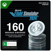 Gift Card Digital - Microsoft C2C Microsoft Flight Simulator 2024 - 160 Simverse Coins BR - R$263,95