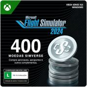 Gift Card Digital - Microsoft C2C Microsoft Flight Simulator 2024 - 400 Simverse Coins BR - R$659,95
