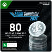 Gift Card Digital - Microsoft C2C Microsoft Flight Simulator 2024 - 80 Simverse Coins BR - R$131,95