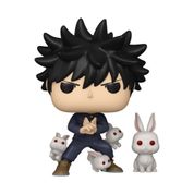 Boneco Funko - Pop! & Buddy Jujutsu Kaisen - Megumi com Coelhos - Candide