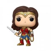 Funko Pop Mulher Maravilha 206 Wonder Woman Liga da Justiça DC Comics