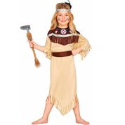 Fantasia de India Infantil Carnaval Vestido de Luxo com Franjas e Faixa de Cabeça