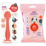 KIT LIMPA MAMÁ + PAPPUM APLICAÇÃO POMADAS E CREMES - LIKLUC
