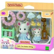 Sylvanian Families Hora do Banho Irmãos Ensaboados