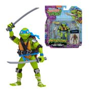 Boneco Leonardo Tartarugas Ninja TMNT Mix’n Match com Acessórios – Articulado e Original da Sunny Brinquedos – Para Brincar e Colecionar