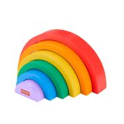 Brinquedo de Atividades - Arco-íris de Madeira Empalhável - Fisher-Price
