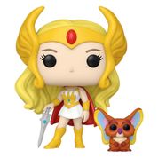 Boneco Funko Pop She-Ra e Kowl 1800 She-Ra Princess Of Power
