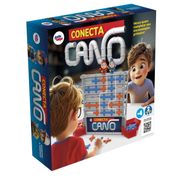 Jogo Conecta Cano Competição Estratégia Dinâmico Divertido