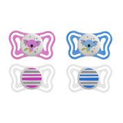 Chupeta de Silicone - Physio Light Lumi -  6 a 16 meses - 2 Peças - Sortida - Chicco