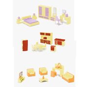 Conjunto de Figura Surpresa e Acessórios - Happy Families - Sortido - Samba Toys