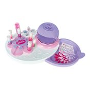 Conjunto de Pintura para Unhas com Secador - Barbie - Esmaltaria - Multikids