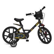 Bicicleta - Batman -  Aro 14 - Preto - Bandeirante