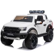 CARRO ELETRICO FORD RANGER 2 LUGARES 24V BRANCO - IMPORTWAY