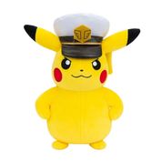 Pelucia Capitão Pikachu 20cm Pokemon Sunny 4333