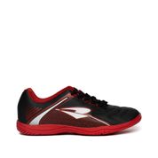 Chuteira Bola Infantil Futsal Dray Indoor 306 Preto/Vermelho