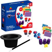 Kit Mágica Infantil com Chapeu Cartola Xalingo